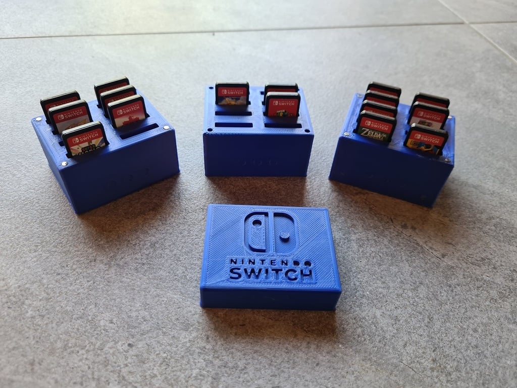 Nintendo Switch cartridges box