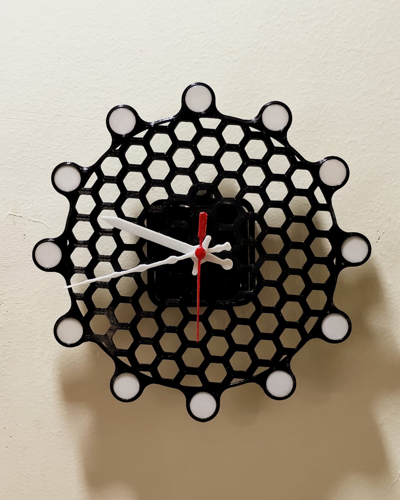 Hexagon clock