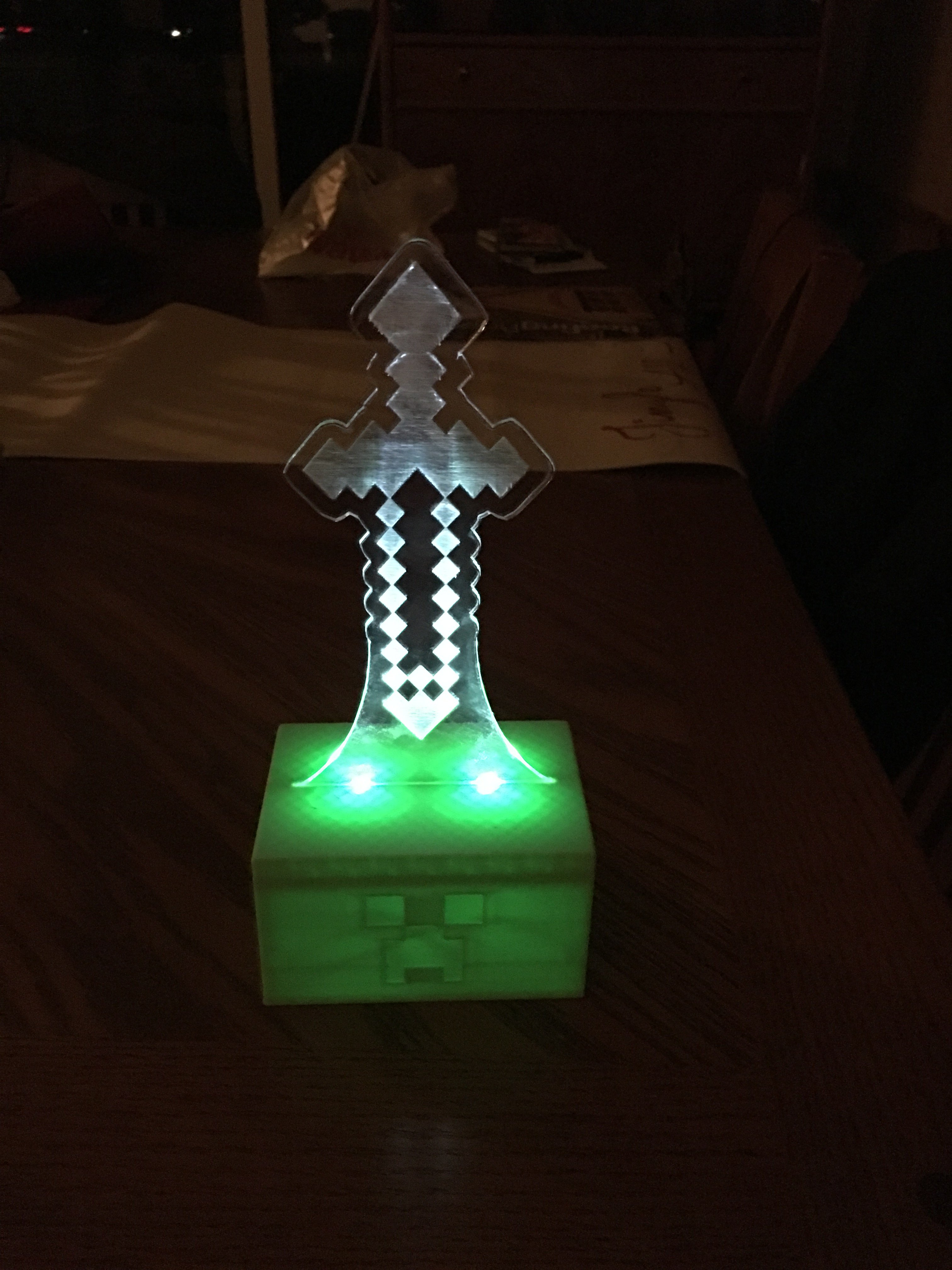 Minecraft Night Light