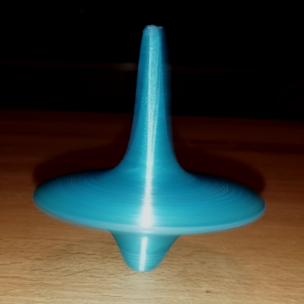 Yet another "Inception" style spinning top - split and weighed with 3 M8 nuts
