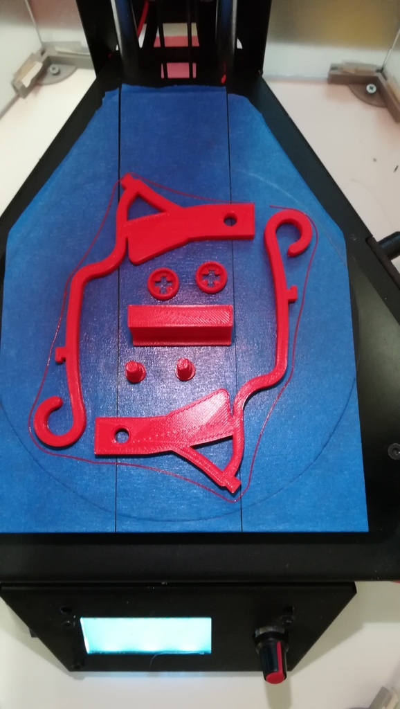 Visière serre-tête pour petite imprimante / Small printer face shield