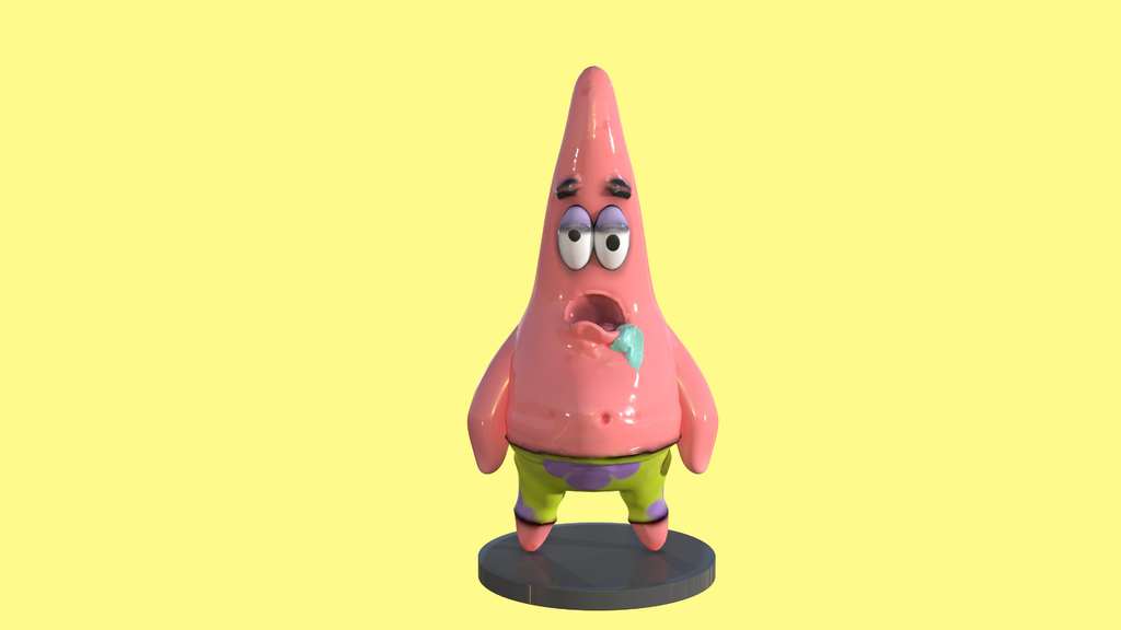 SpongeBob- Patrick 3D Model