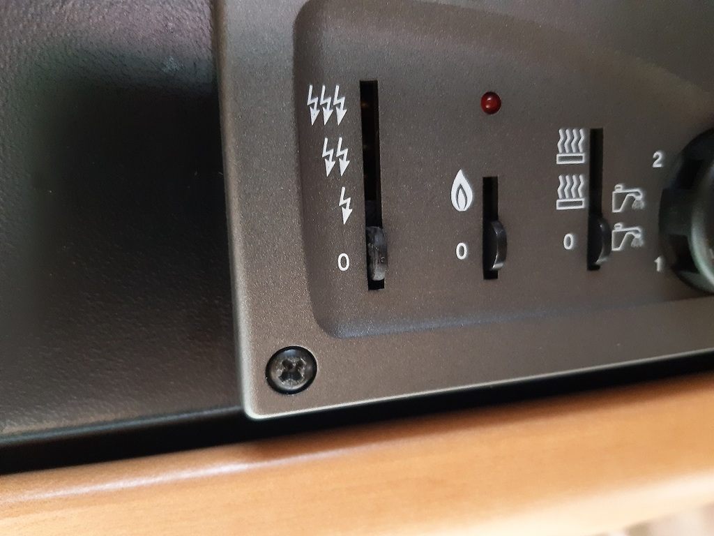 Alde panel button/switch