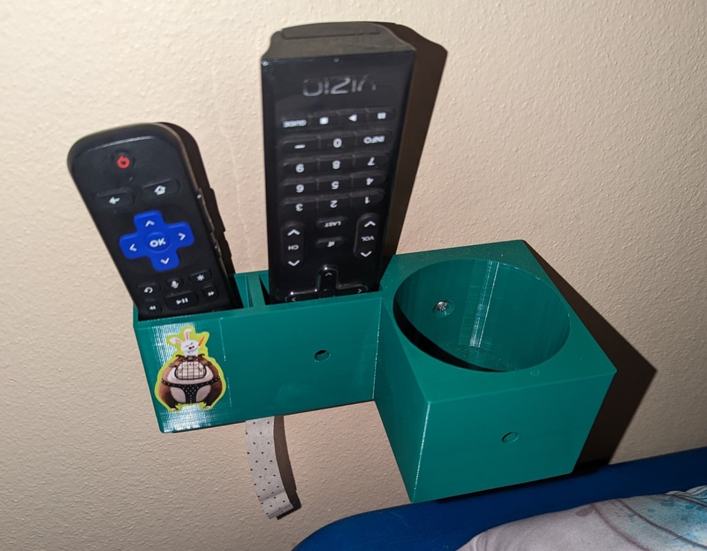 remote cup holder bed side