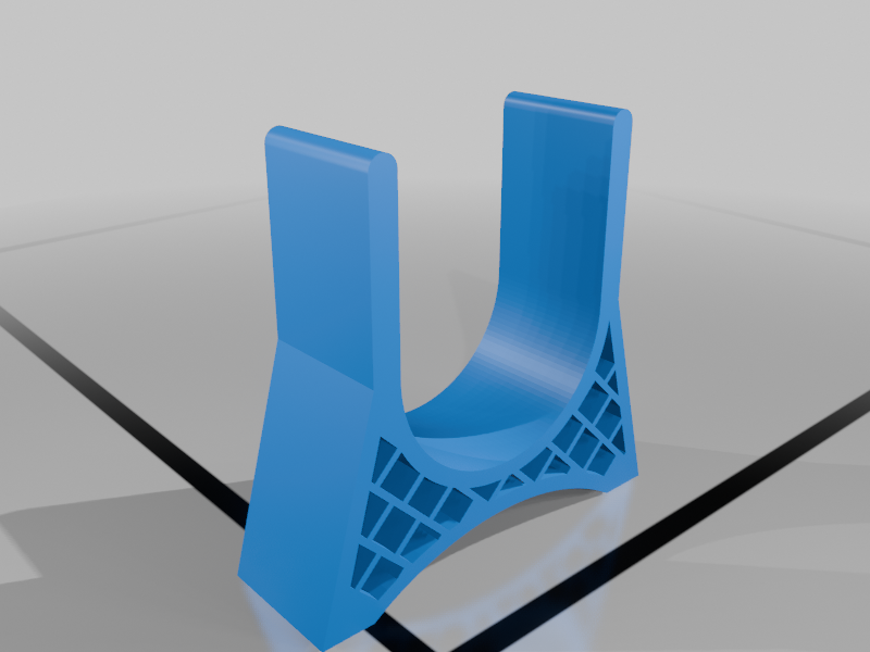 Vertical Wii U stand