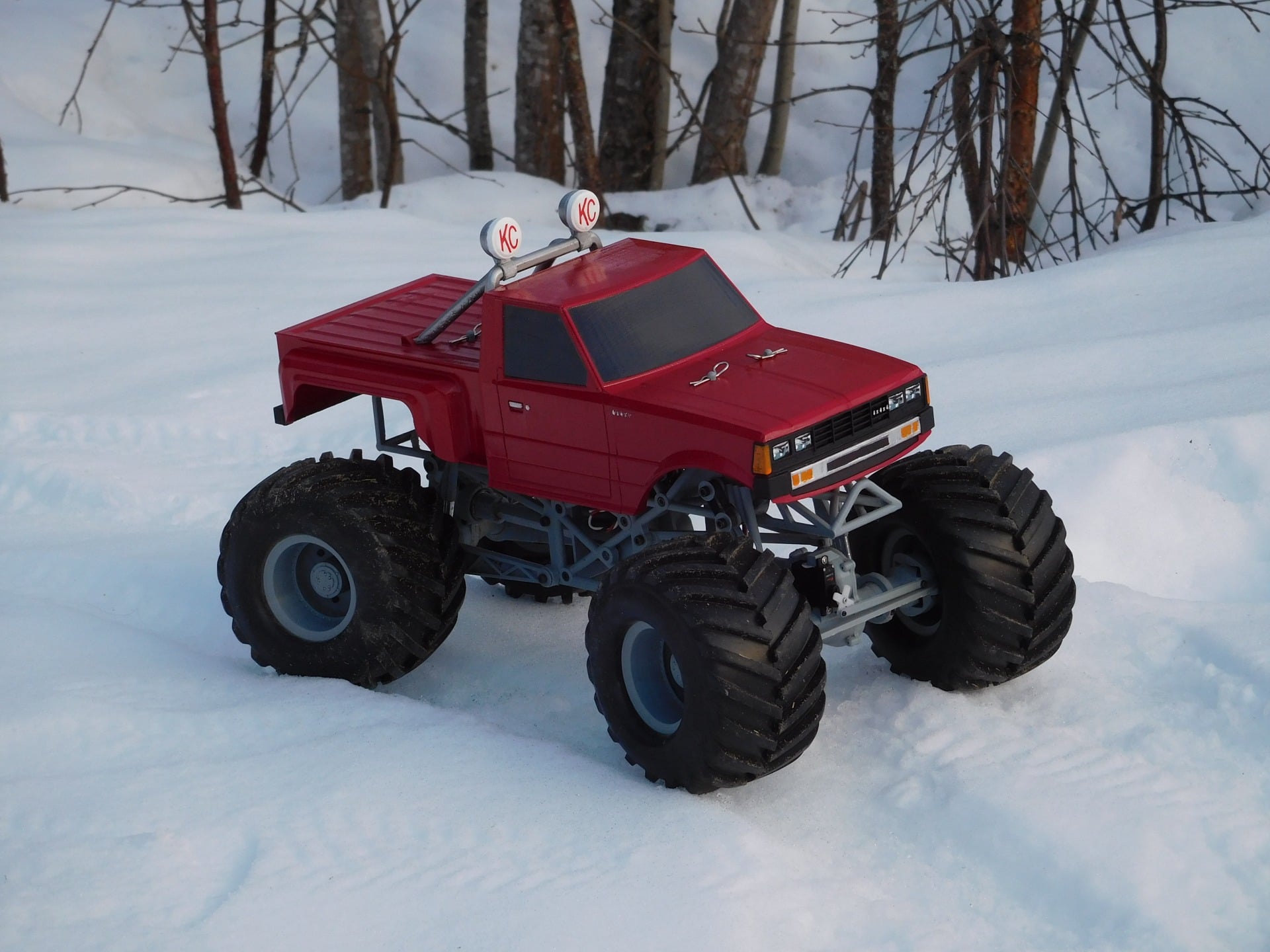 Ursa (bear) - Fully printable Monster Truck