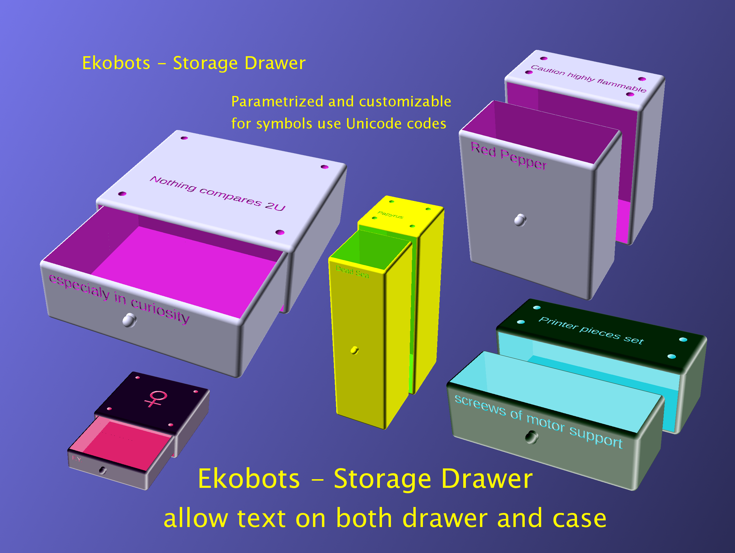 cC - Ekobots - Storage Drawer