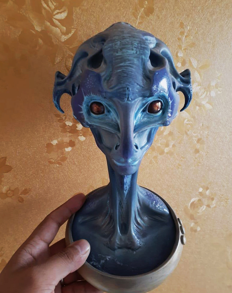 Alien bust STL