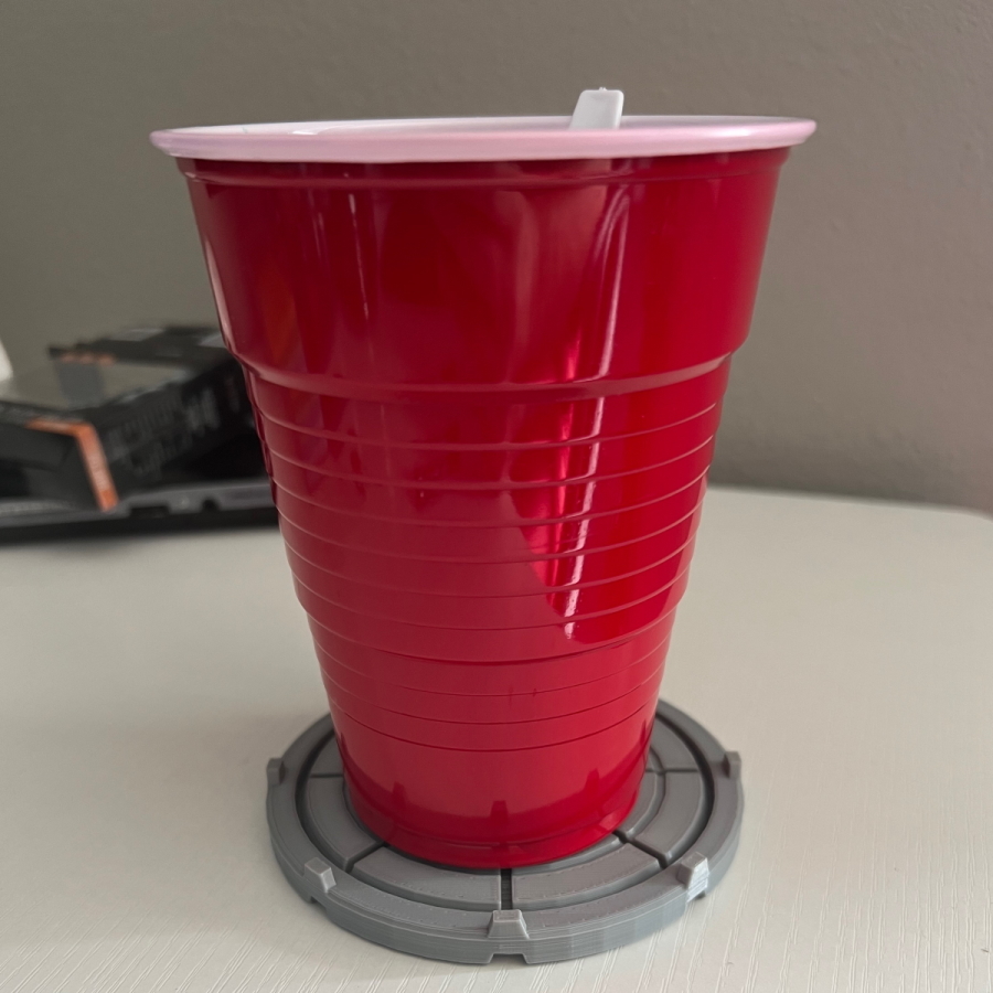 Customizable Coaster (Ringed, Stackable)