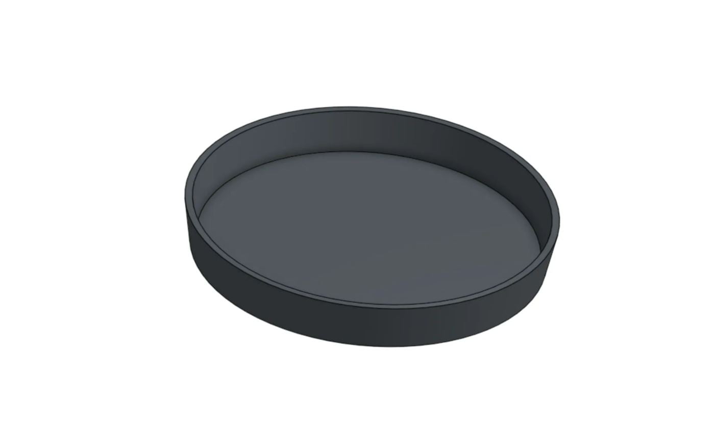 Plant drip tray, customizable