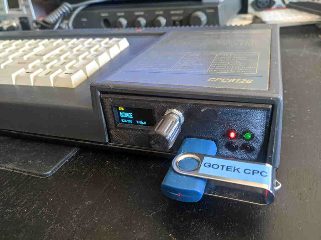 Amstrad CPC 6128 Gotek Adapter