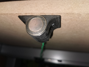 Computer power on/off button handle