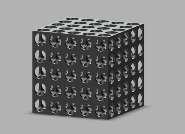 "Swiss" Cube - 3D Printer Torture Test