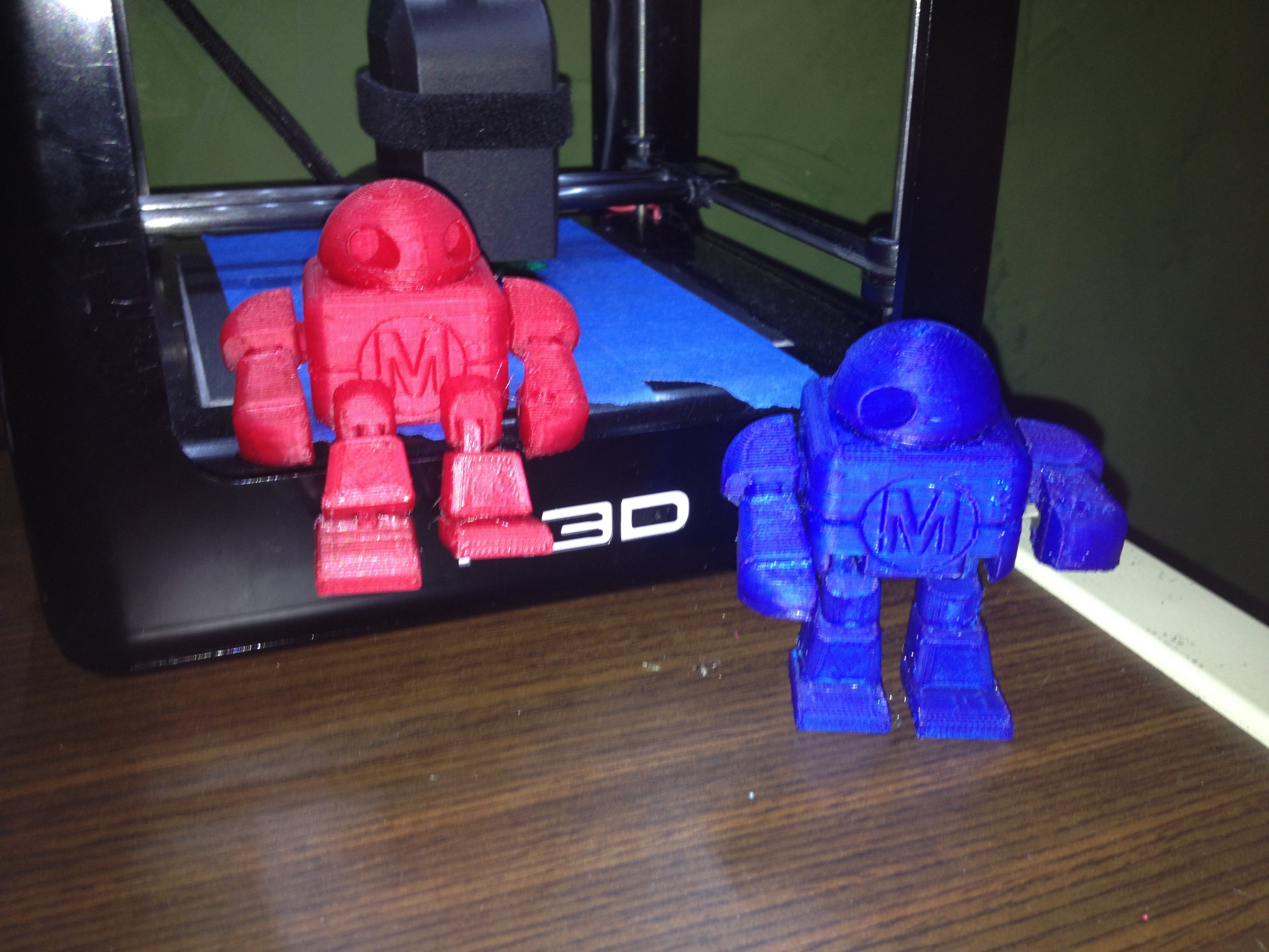 Maker Faire Robot Action Figure (wider leg joints)