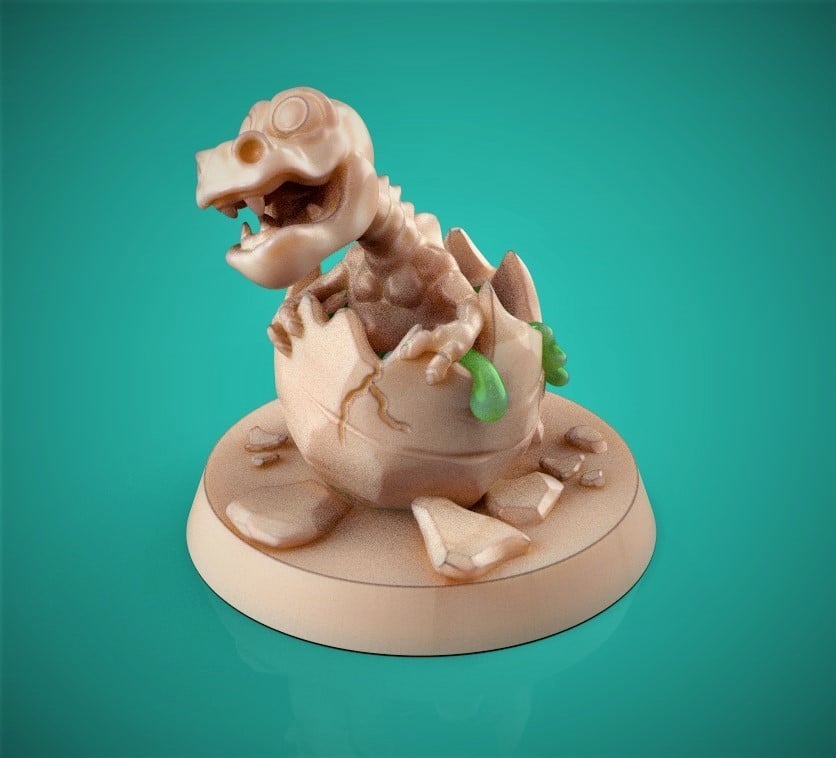 Hatching Baby Dragon