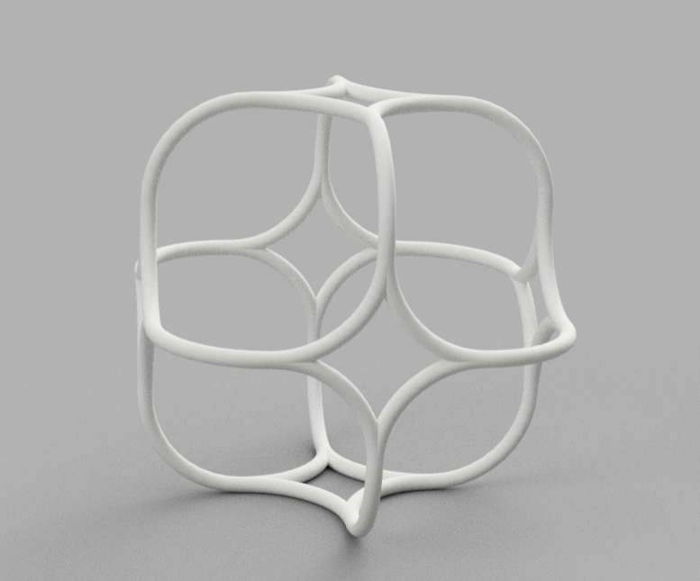 NASA WATER CUBE - SPACE - Surface Tension -  Geometric Form - Soft Cell  - BME Oxford