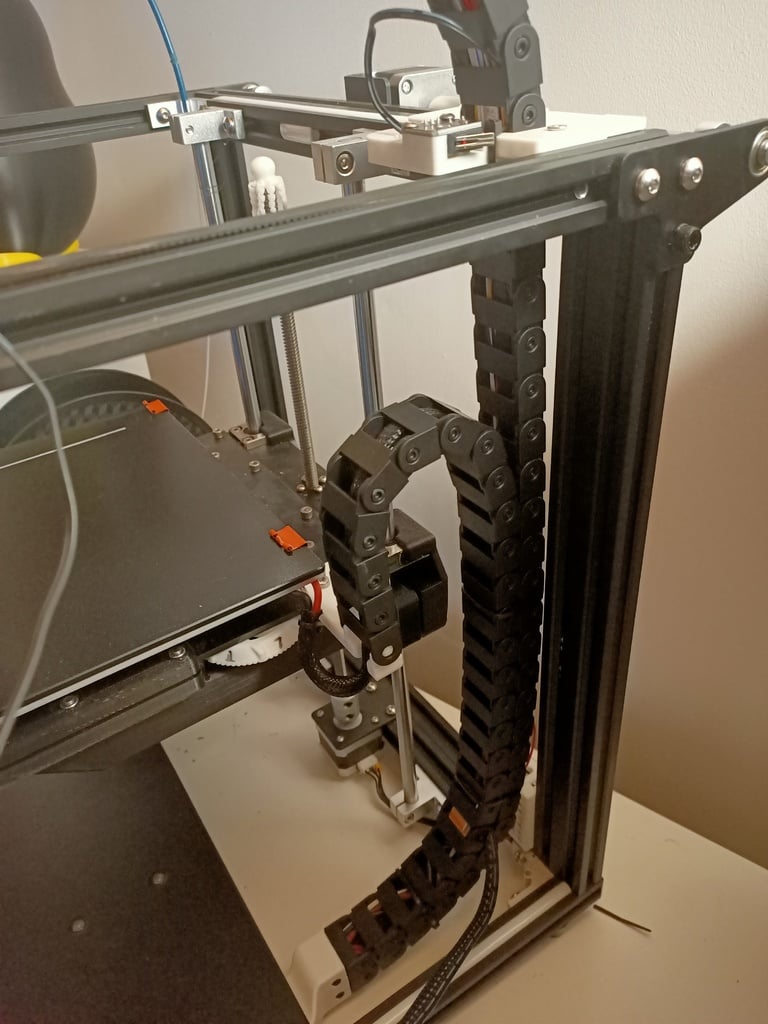 Drag chain for ender 5 (pro) with Y silent home