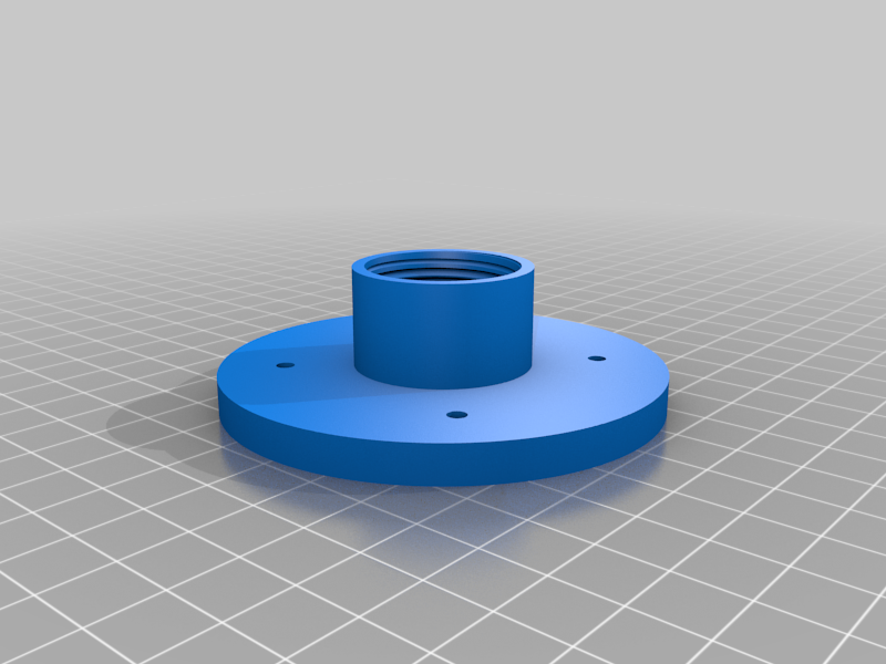 3/4 Threaded PVC Flange