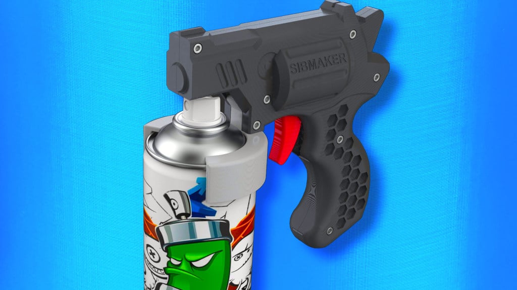 Spray Can Handle / Spray gun