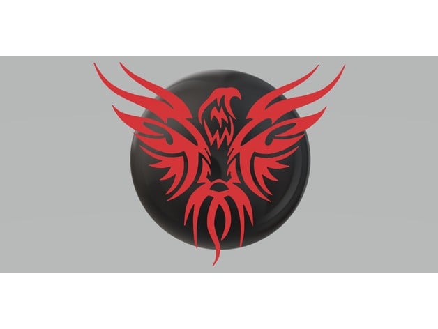 Devil Eyes Eagle Harley Davidson Logo Sticker