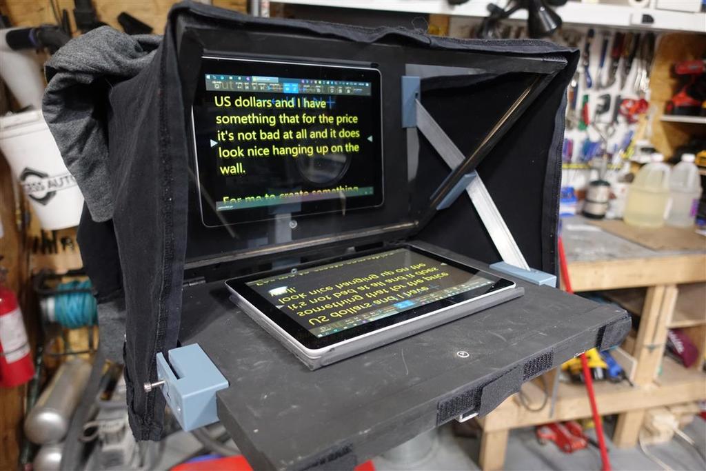 DIY Teleprompter Parts