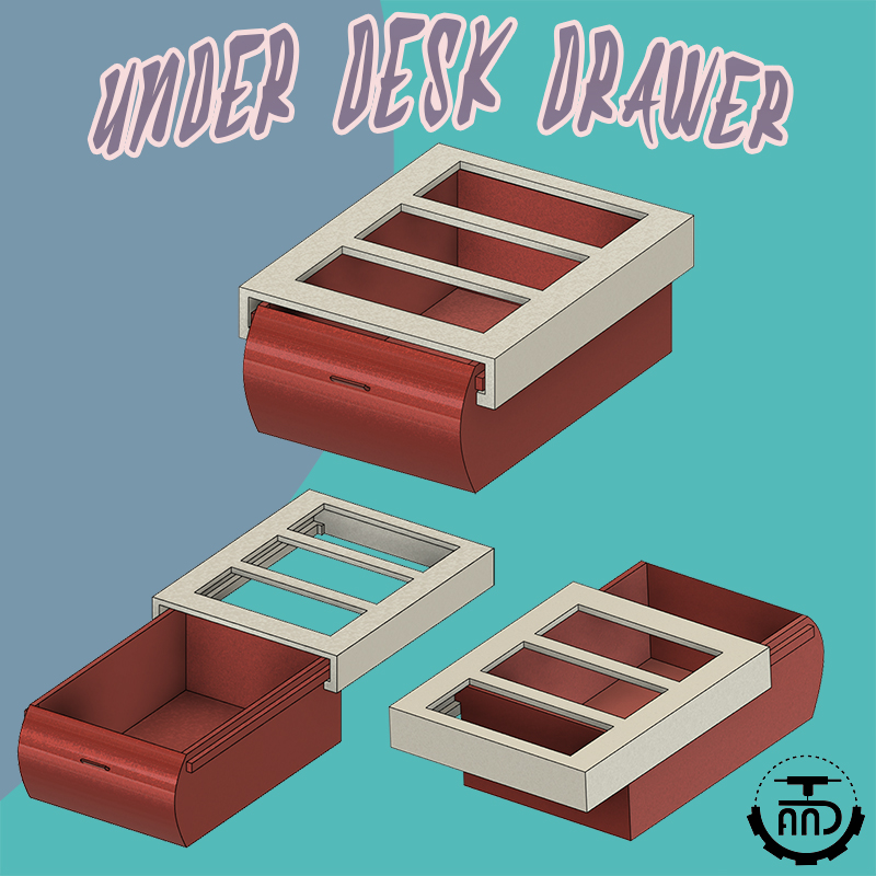 Under Desk Drawer (Improved version)
