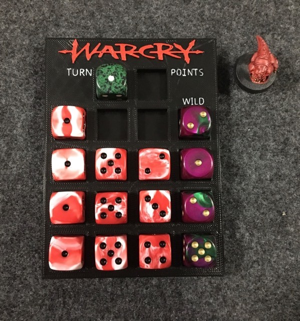 Warcry Dice Tray