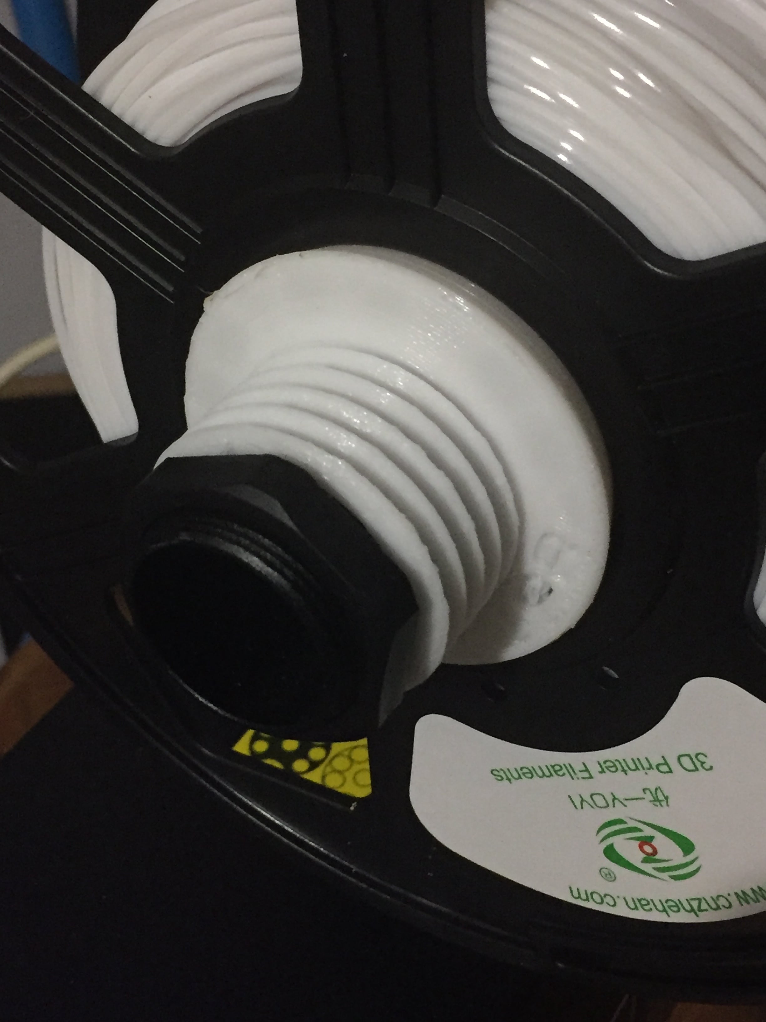 Creality CR-10 parametric spool holder bushings/adapter