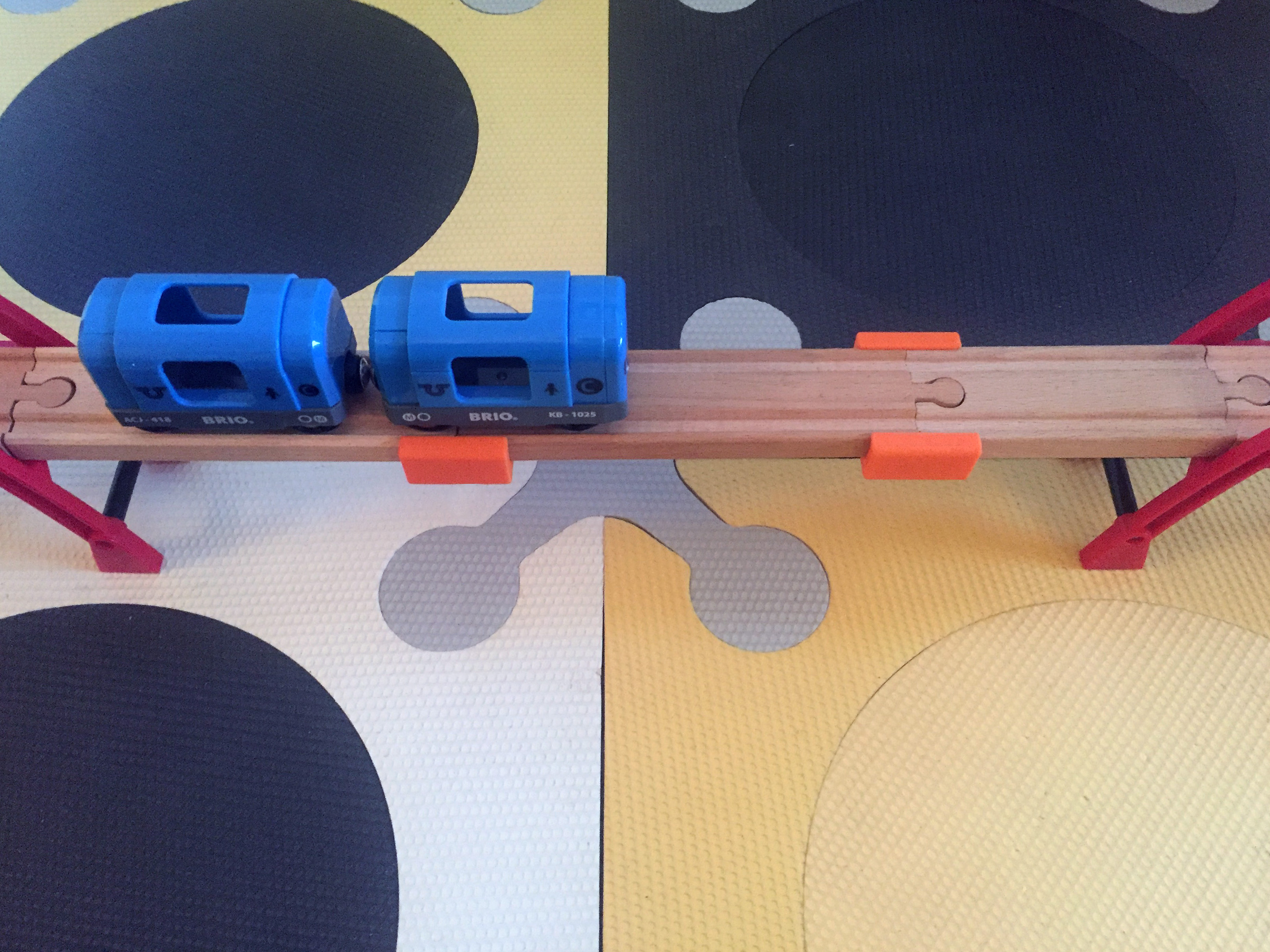 Wooden Train Track Coupler