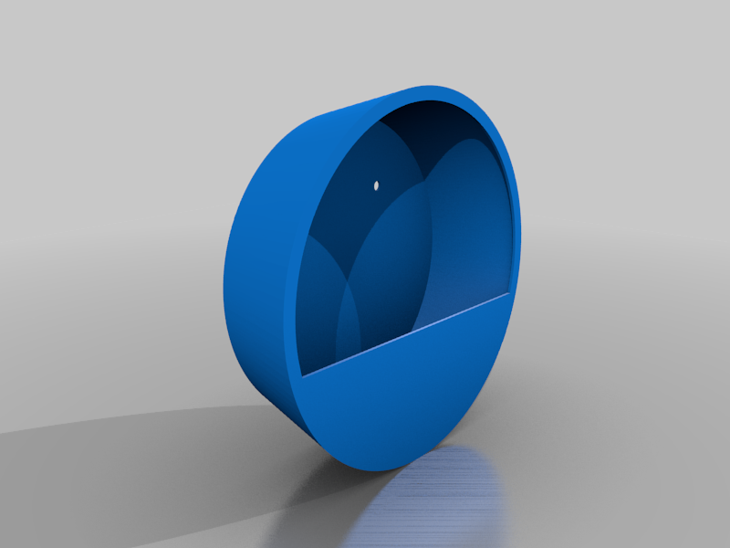 Circle Wall Sign Pot