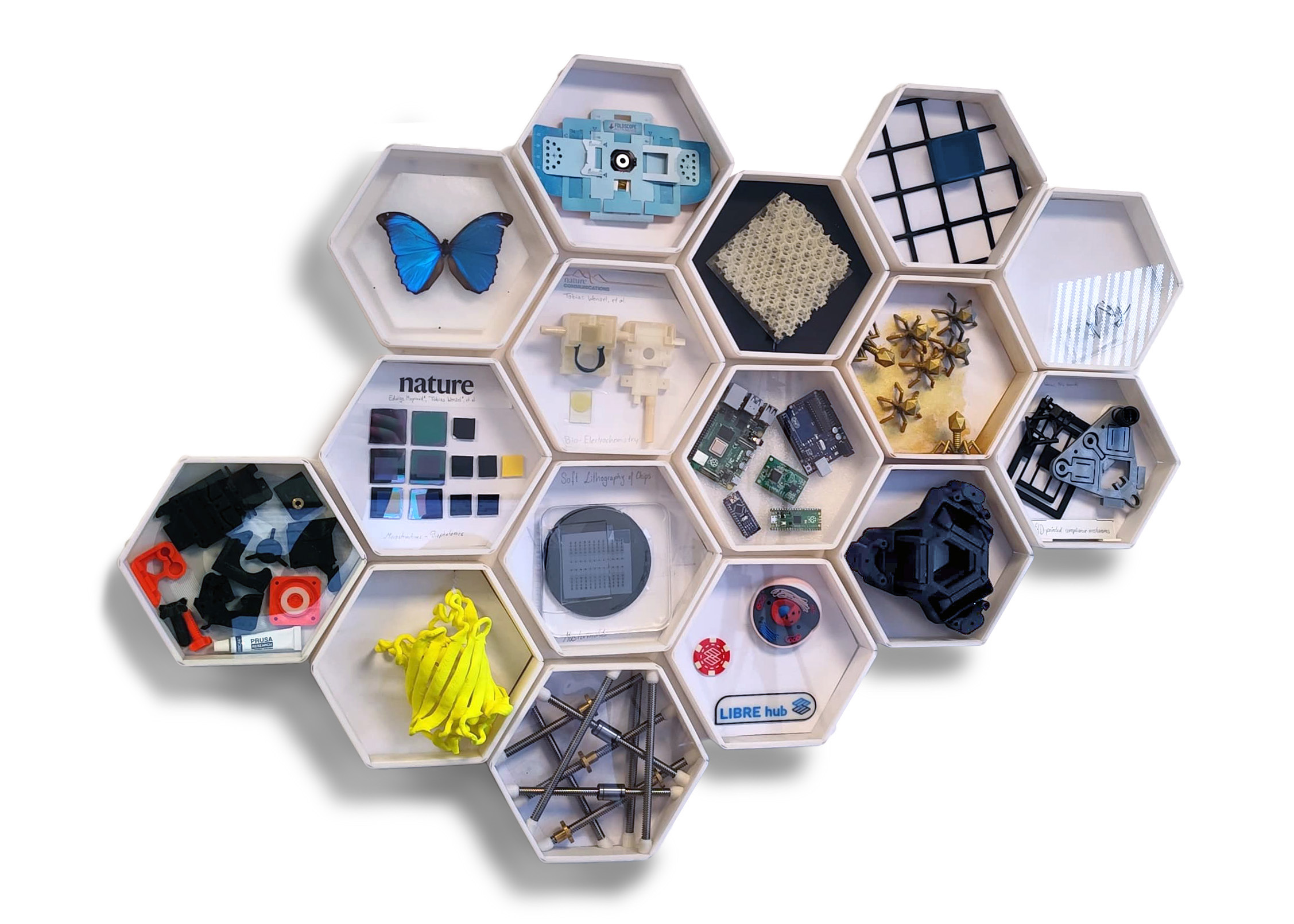 Hexaxonal Displayer