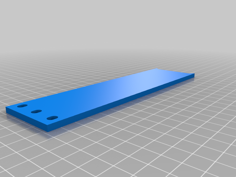 1U Solid Server Rack Blank