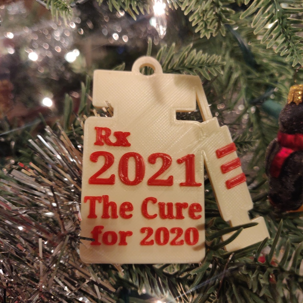 2021 Vaccine Ornament