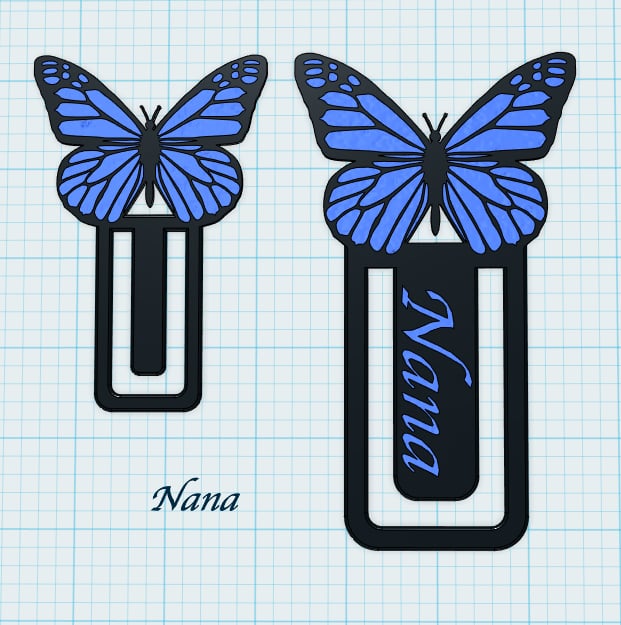 Monarch Butterfly Hair band and book mark