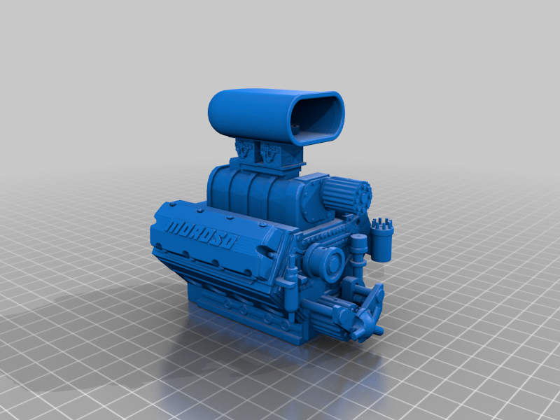 RC Scale Engine one piece Bug Catcher Scoop