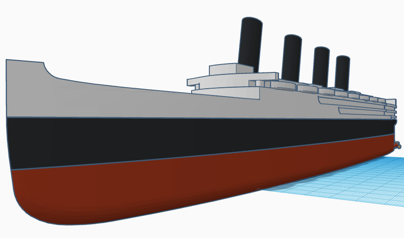 Simple RMS Lusitania