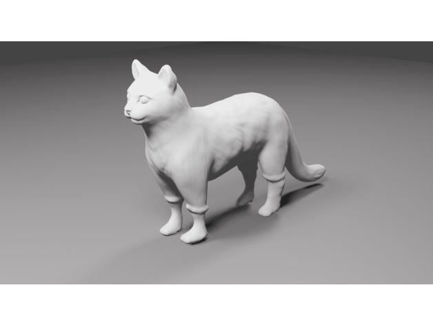 FICHIER pour imprimante 3D : animaux Featured_preview_Puss_in_Boots_1