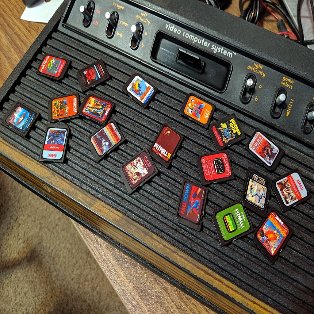 Atari 2600 SD Card Slot Mount