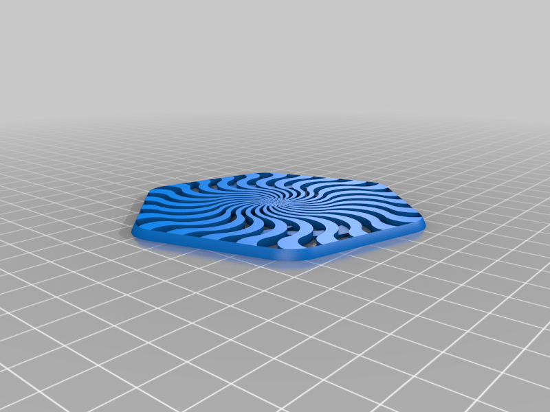 Flowing coaster