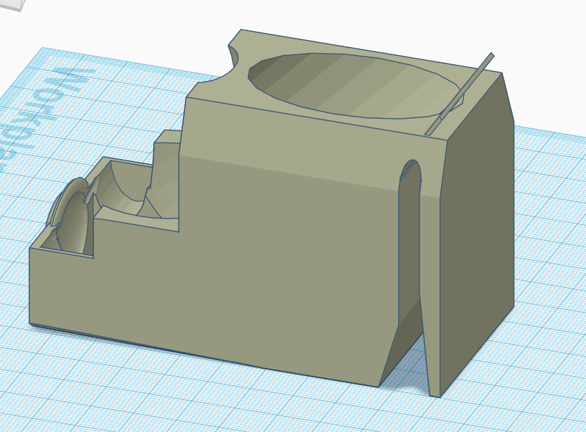 DM Screen Dice tower final revision