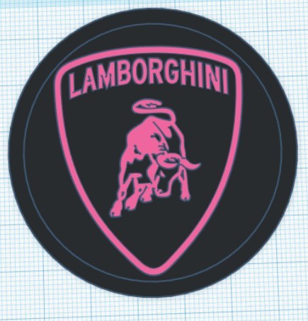 Lamborgini Modular Logo Insert