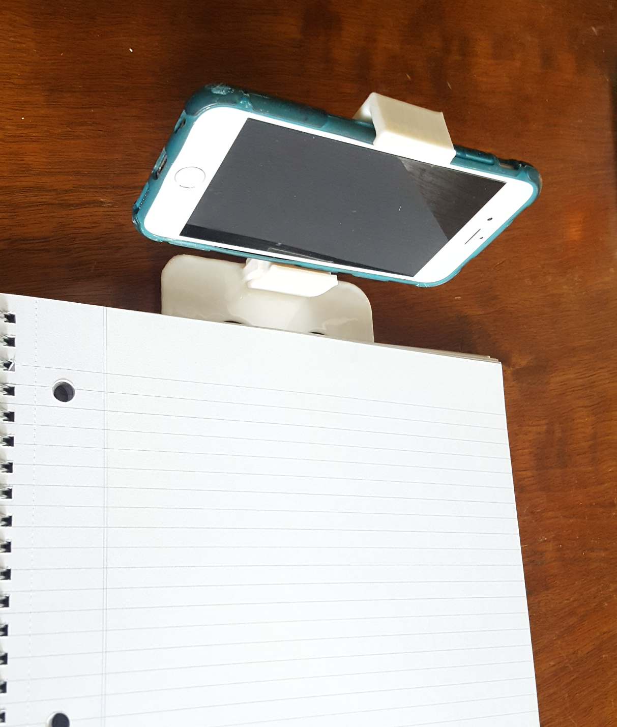 Notebook Mount Phone Display TO SCALE*