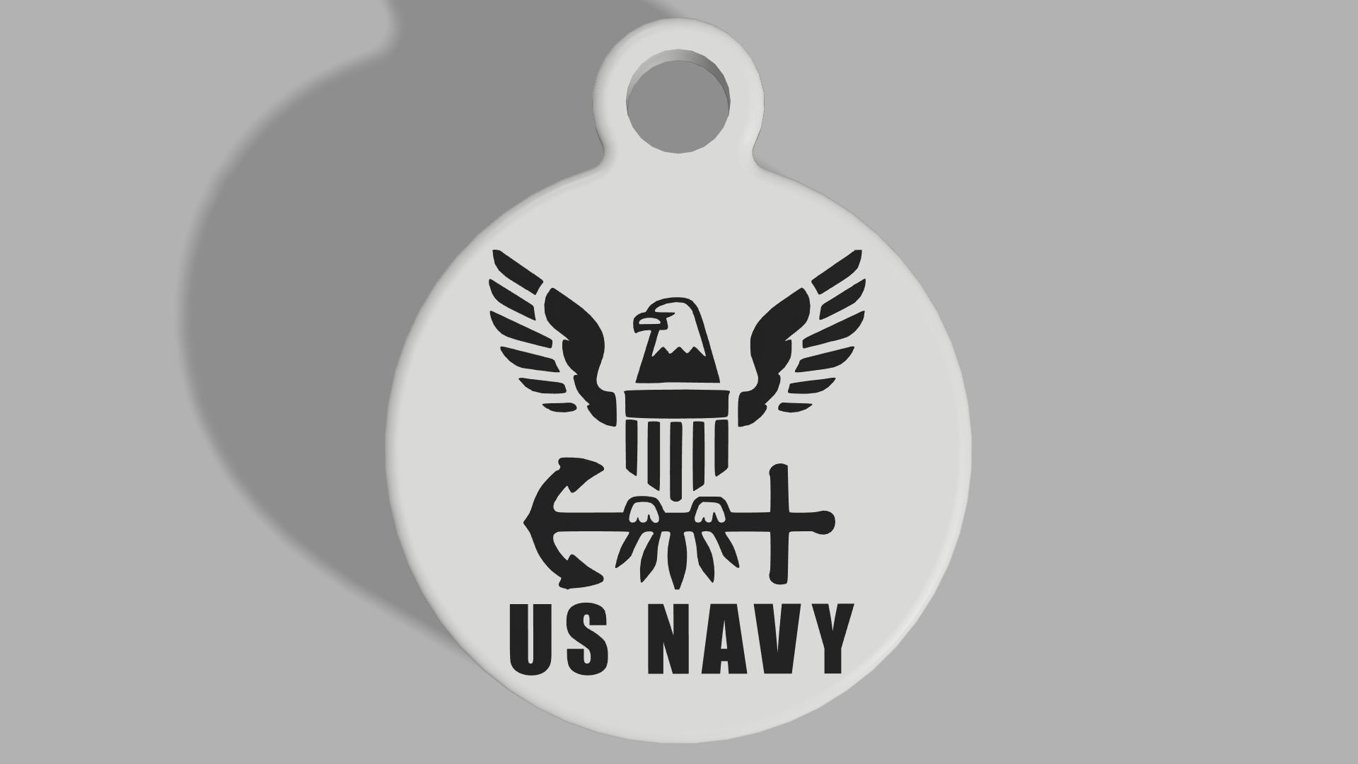 United States Navy Keyring
