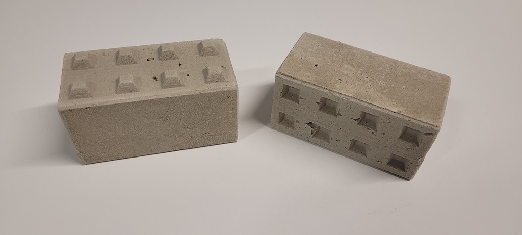 Mini concrete LEGO mold