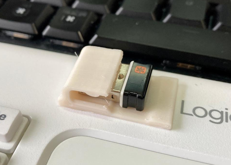 USB Receiver Clip Holder