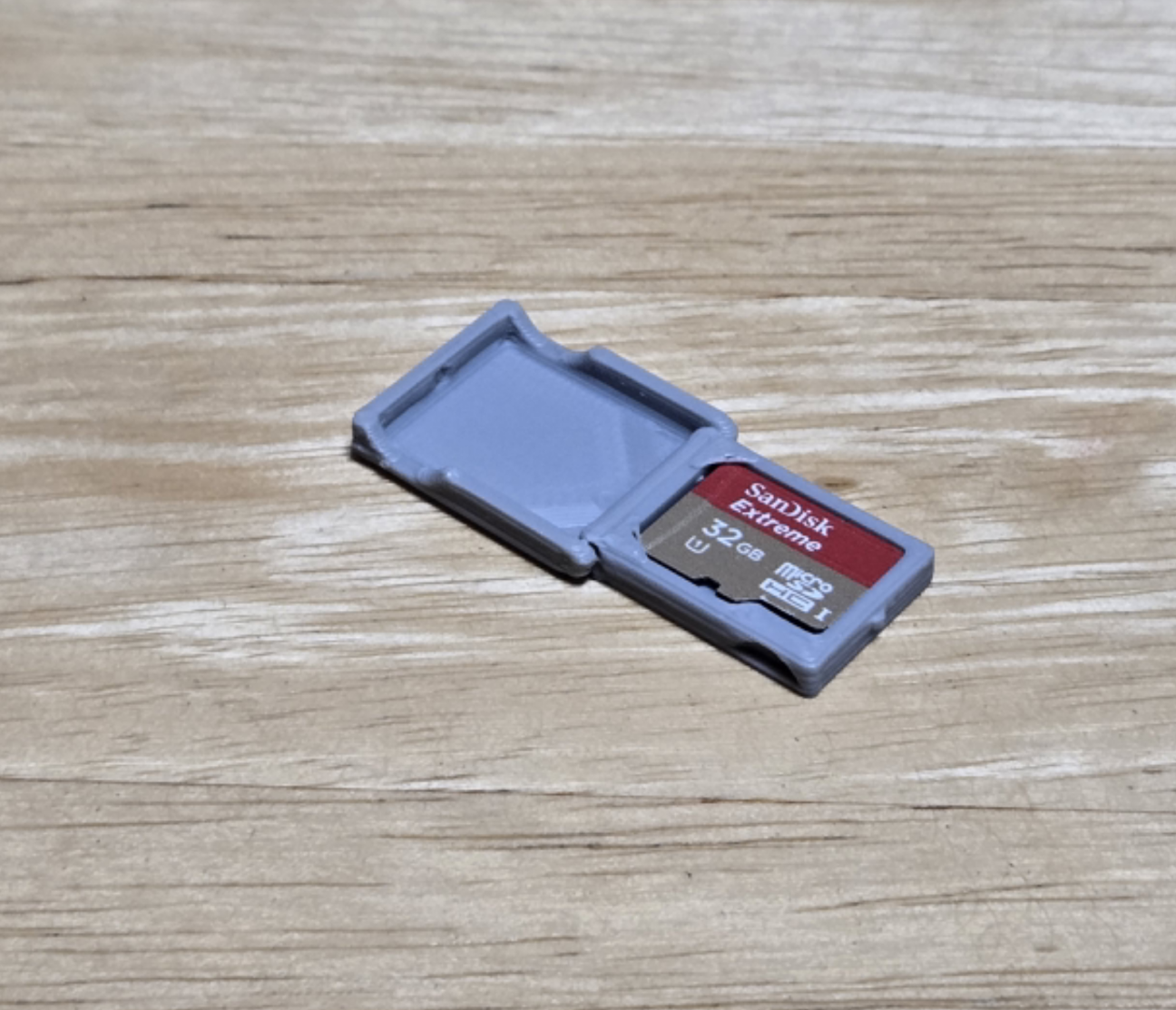 Single Slot MicroSD TF Card Holder Case