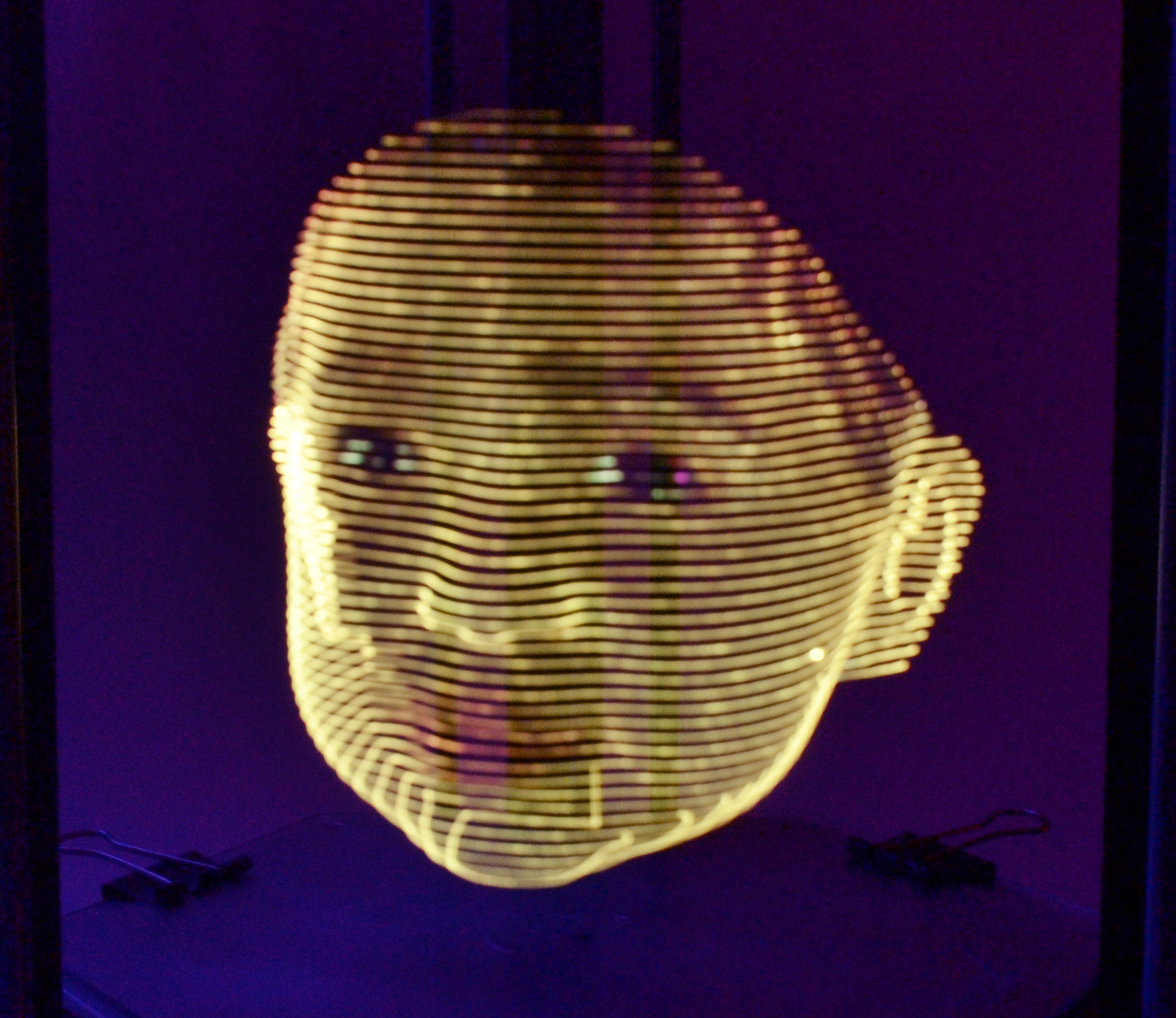 sliced light in color