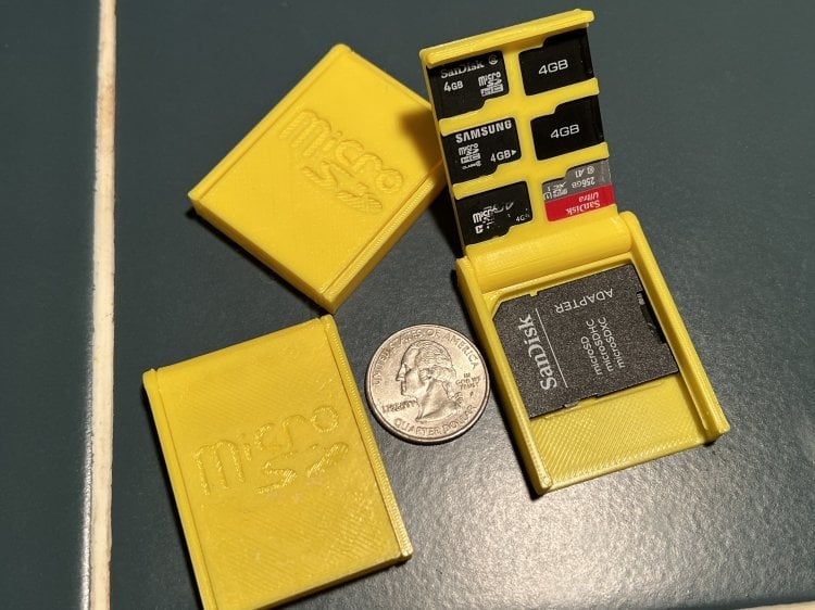 MicroSD Card 6-Bay Storage Case