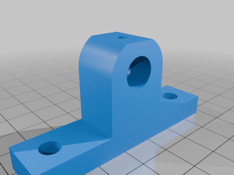 Optical table micrometer holder (Metric).