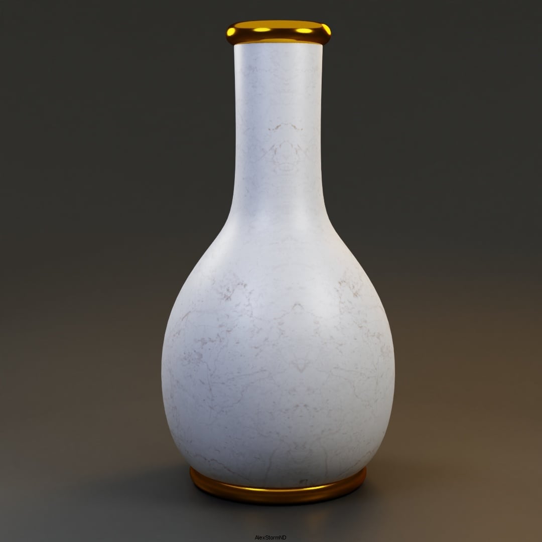 Marble Drop vase